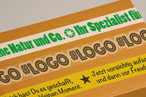 pohlscandia Printed Packing Tapes - Continuous Advertising